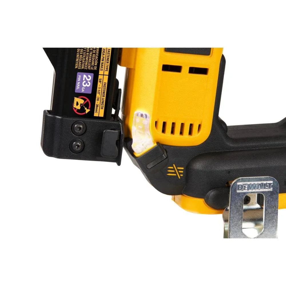Compact Series 20V Pin Nailer 23 Gauge Kit DCN623D1