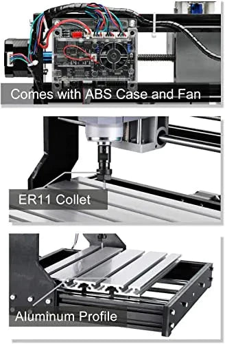 Genmitsu CNC 3018-PRO Router Kit GRBL Control 3 Axis Wood Carving Milling Engraving Machine