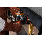 18V Brushless Cordless 4-1/2 in. Paddle Angle Grinder with (2) 4.0 Ah Batteries, Charger, and Bag -AC93044SBN