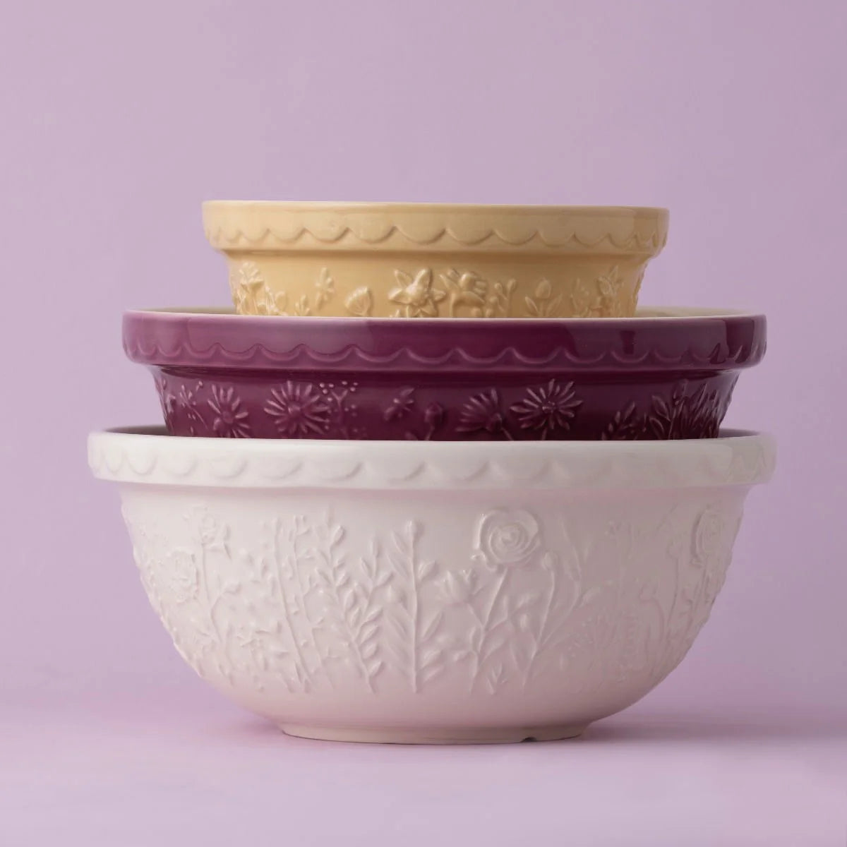 Mason Cash in the Meadow Mixing Bowls | Set of 3