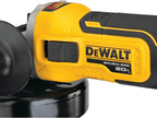 20V * XR Angle Grinder, equipped with spring braking device and sliding , 4-1/2 inches, just the tool