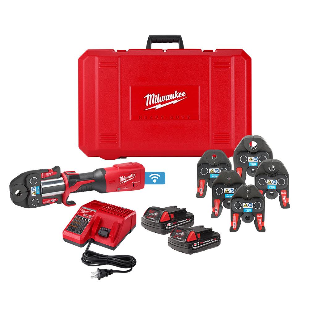 Press Tool with 1/2-Inch Jaw - Cordless