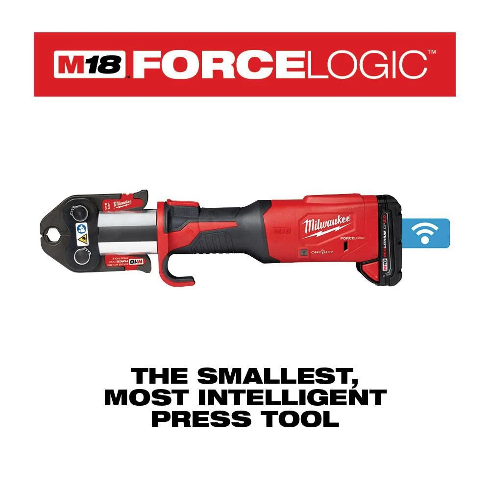 Press Tool with 1/2-Inch Jaw - Cordless