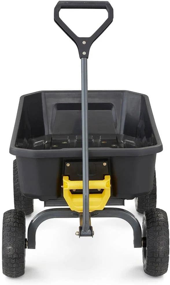 7GCG-NF Heavy-Duty Poly Dump Garden Cart, 7 Cu. Ft., 1,200-Lb. Capacity