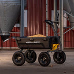 7GCG-NF Heavy-Duty Poly Dump Garden Cart, 7 Cu. Ft., 1,200-Lb. Capacity