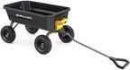 7GCG-NF Heavy-Duty Poly Dump Garden Cart, 7 Cu. Ft., 1,200-Lb. Capacity