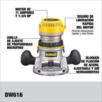 Fixed-Base Router, 1-3/4 HP - Model DW616