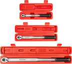 TEKTON Torque Wrench Set 1/4 3/8 1/2 Inch Micrometer 3-Piece