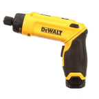 8V MAX Cordless Gyroscopic Screwdriver with Adjustable Handle. (2) 1.0Ah Batteries. Charger. and Bag