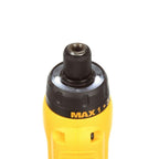 8V MAX Cordless Gyroscopic Screwdriver with Adjustable Handle. (2) 1.0Ah Batteries. Charger. and Bag