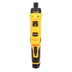 8V MAX Cordless Gyroscopic Screwdriver with Adjustable Handle. (2) 1.0Ah Batteries. Charger. and Bag DCF680N2
