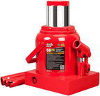 BIG RED 50 Ton Low Profile Hydraulic Bottle Jack Welded Construction for Automotive & Heavy Lifting