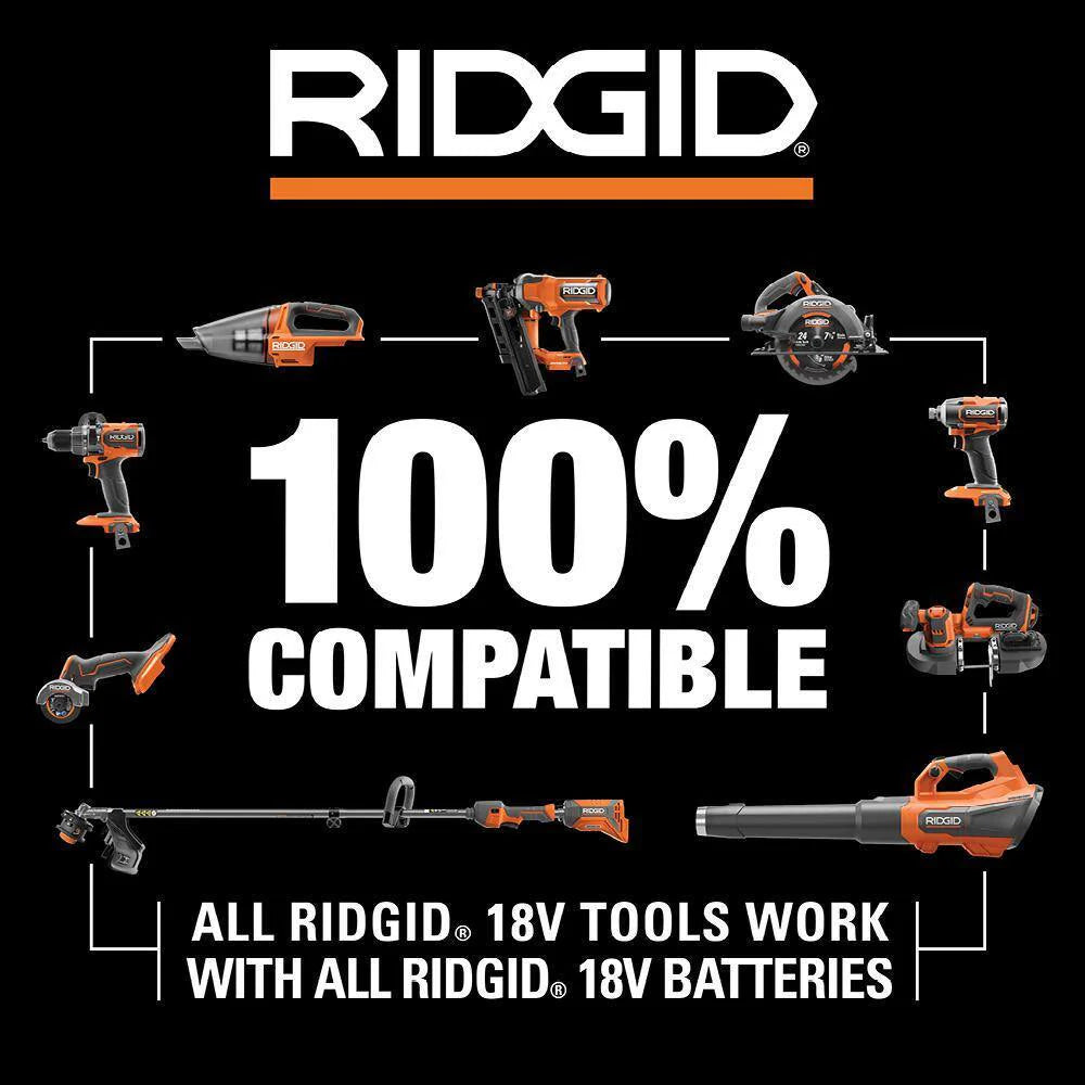 RIDGID 18V Brushless Cordless Nailer Combo Kit with Brad & Finish Nailers, Battery & Charger
