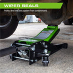 Tools 3 Ton (6,000 lbs.) Steel Floor Jack Quick Rise Dual Piston Pump Low Profile, Car Jack, Truck Jack, Service Jack, Farm Jack (A20002_A20003)