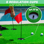 GoSports 12'x5' Golf Putting Green for Indoor & Outdoor Putting Practice