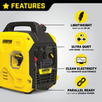 Champion Power Equipment 2500-Watt Ultralight Portable Inverter Generator