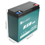 2 Pack 12V 20ah Battery 6 - DMF - 20 Sealed Lead Acid Battery 6 - DZM - 20 for 24V 20ah Mobility Scooter Electric Go Kart E Bike Motorcycle Golf Carts Electric Wheelchair ATV UTV Generator
