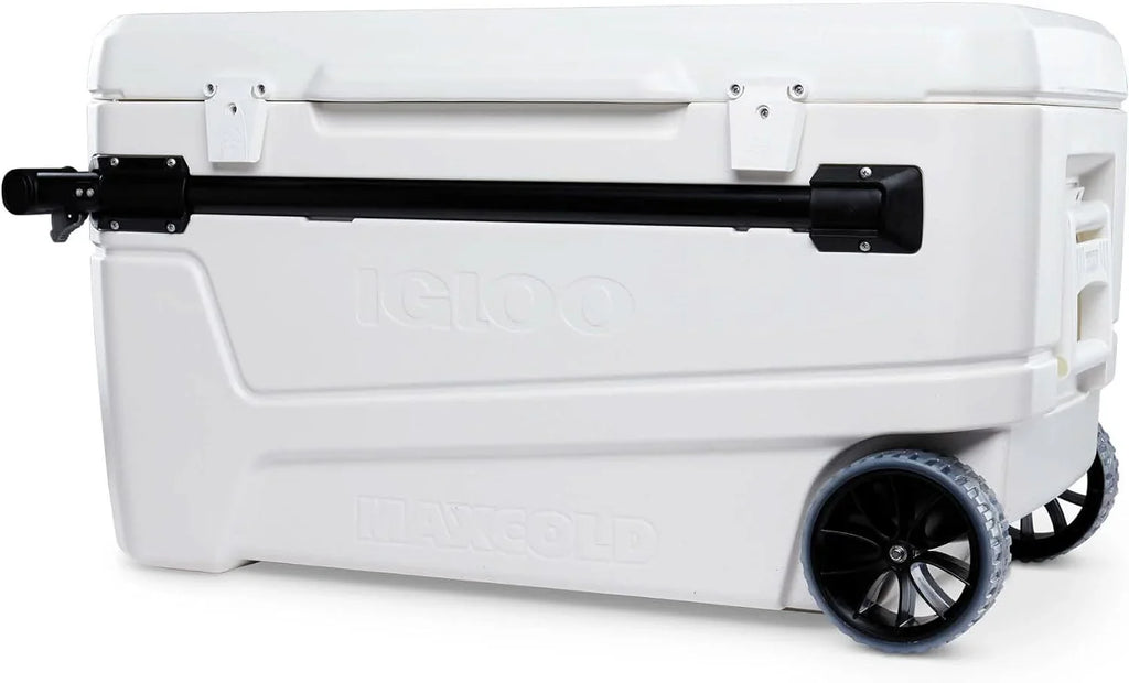 110QT Glide Cooler with Wheels and Telescoping Handle
