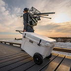YETI Tundra Haul Wheeled Cooler, Navy