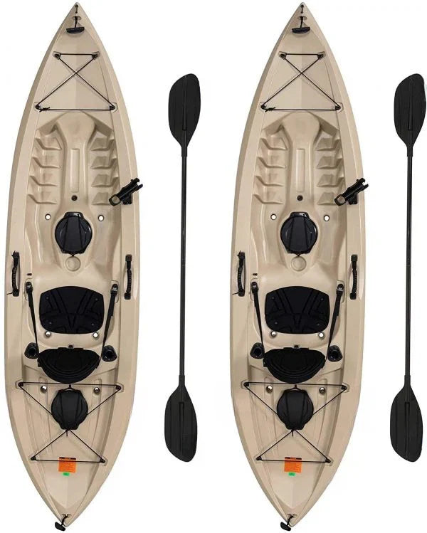 Fishing Kayak 2 Pack (Paddles Included)