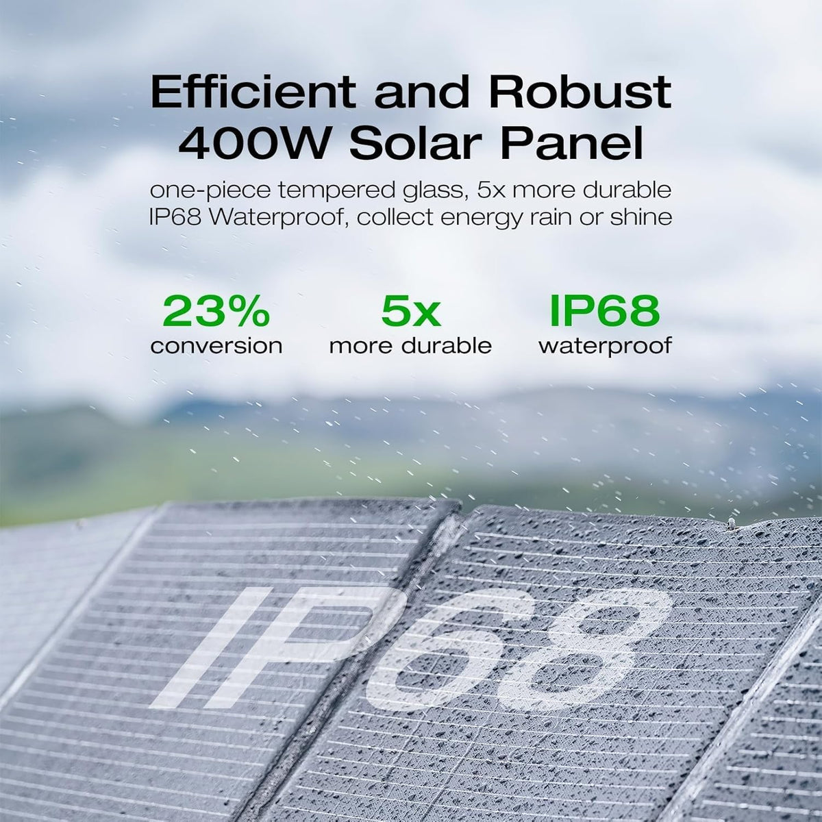 Portable Power Station –2400W Solar Generator