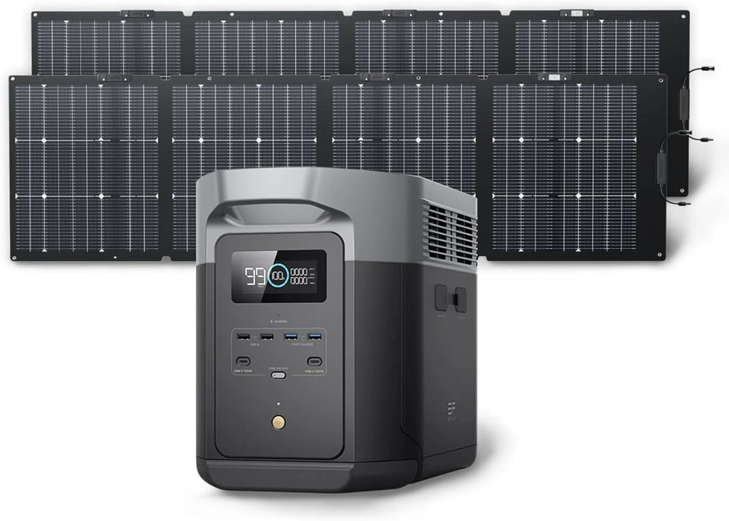 Portable Power Station –2400W Solar Generator