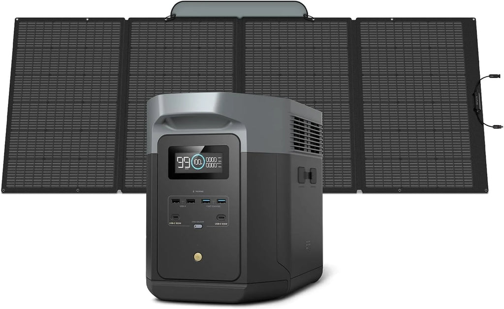 Portable Power Station –2400W Solar Generator