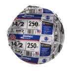 250-Ft. 14/2 Solid Copper NM-B Wire with Ground - Model 28827455
