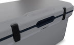 60 QT Ultra-Light Injection Molded Cooler - Ice Chest Keeps Ice up to 7 Days - Large Cooler Includes Wire Basket, Divider and Built-in Bottle Opener