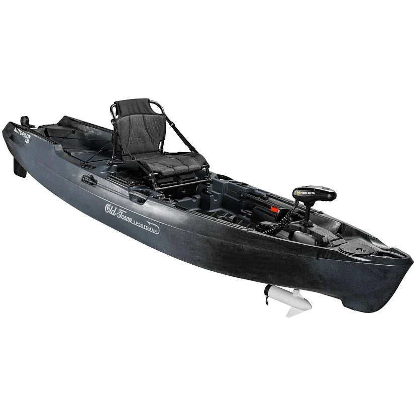 Old Town Sportsman AutoPilot 120 Motorized Fishing Kayak with Minn Kota Trolling Motor - 12-ft