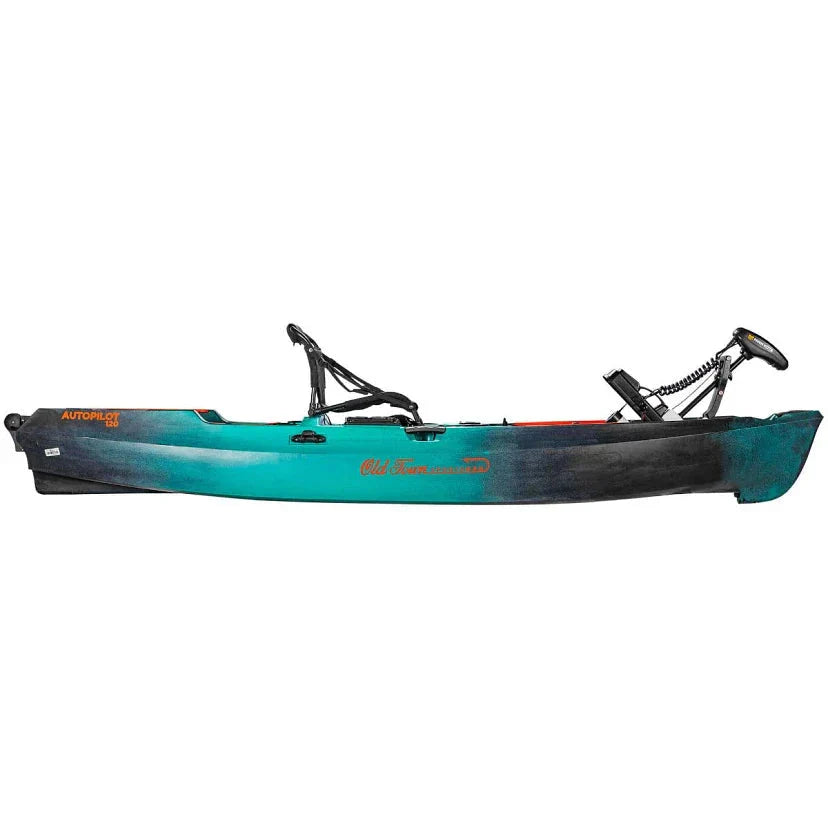 Old Town Sportsman AutoPilot 120 Motorized Fishing Kayak with Minn Kota Trolling Motor - 12-ft