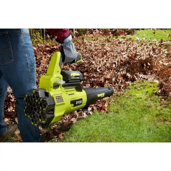 40V Brushless 20-Inch Walk Behind Self Propelled Mower String Trimmer Leaf Blower with (2) Batteries and (2) Chargers