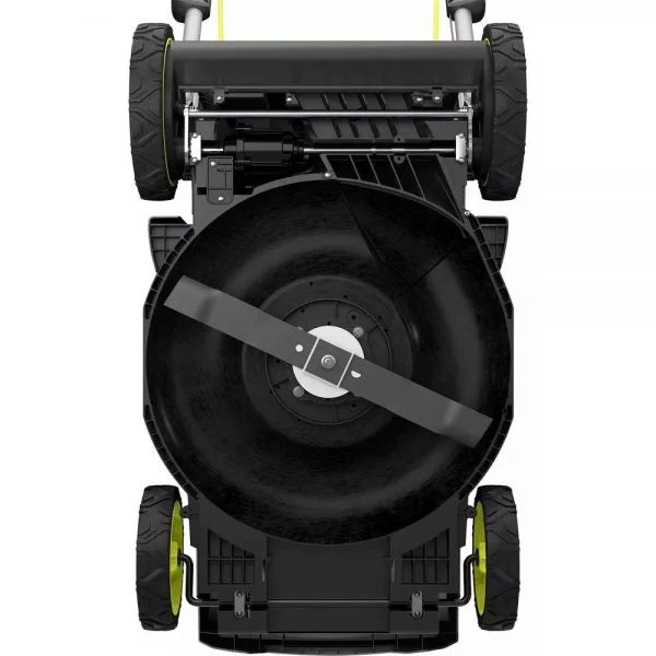 40V Brushless 20-Inch Walk Behind Self Propelled Mower String Trimmer Leaf Blower with (2) Batteries and (2) Chargers