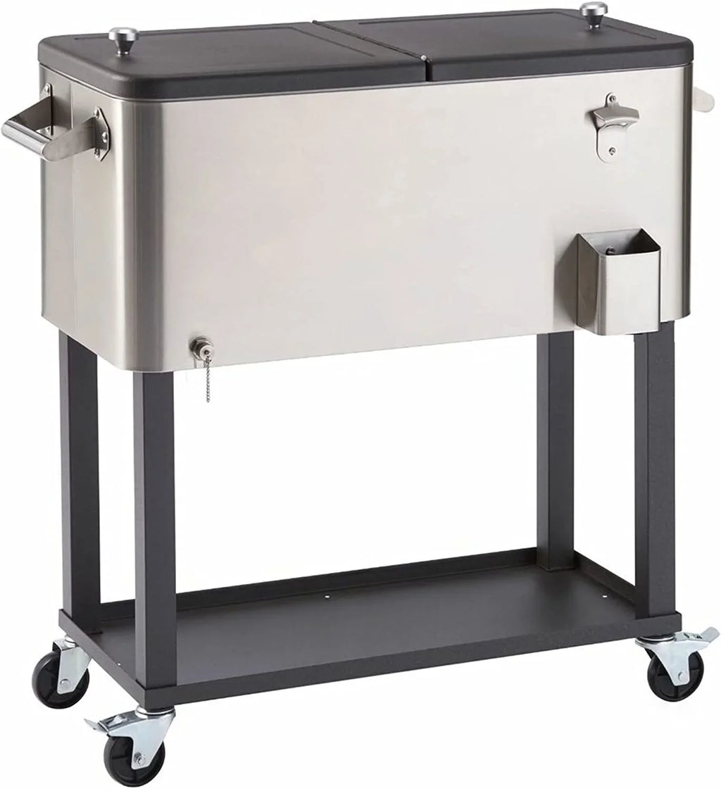 Stainless Steel Cooler with Cover (100 Quart)