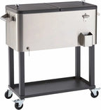 Stainless Steel Cooler with Cover (100 Quart)