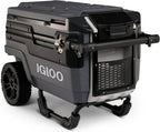 70Qt Wheeled Cooler Insulated Hard Shell Ice Chest