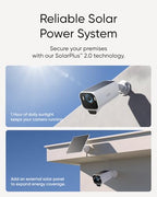eufy Security eufyCam S3 Pro 4 Cam Kit, Solar Camera Outdoor Wireless, MaxColor Night Vision, 4K Security Camera with Solar Panel, Face Recognition AI, Expandable Local Storage, No Monthly Fee : Electronics