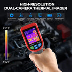 NOYAFA NF-521 Infrared Thermal Camera Industrial Thermal Imaging High Resolution Pixel Handheld Temperature Imaging Imager Used in Various Fields with 2.4 TFT LCD Display