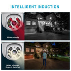 A8 White PTZ 1080P Smart Security Camera