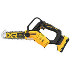 8-Inch 20V Cordless Pruning Chainsaw Kit with 3Ah Battery and Charger - DCCS623L1