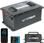 48V 105Ah Lithium Battery, Smart BMS, Touch Monitor, APP
