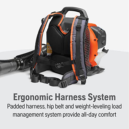Husqvarna 150BT Gas Backpack Leaf Blower, 51cc 2.16HP, 765CFM 270MPH, Ergonomic Design