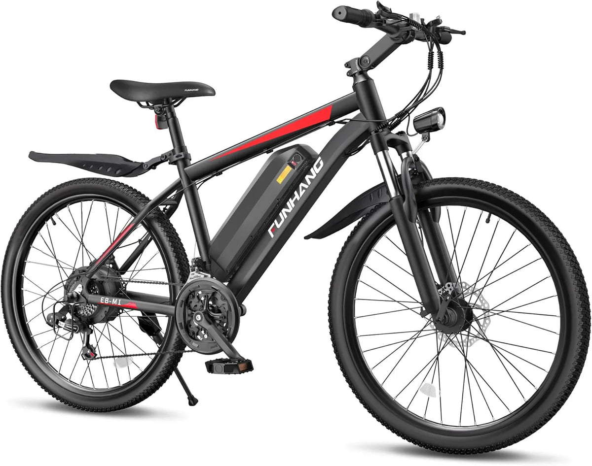 Electric Bike for Adults 1000W Peak Ebike 50 Miles 21.7MPH Electric Mountain Bike