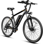 Jasion EB5 Electric Bike for Adults with Peak 40 Miles 20MPH Commuting Electric Mountain Bike
