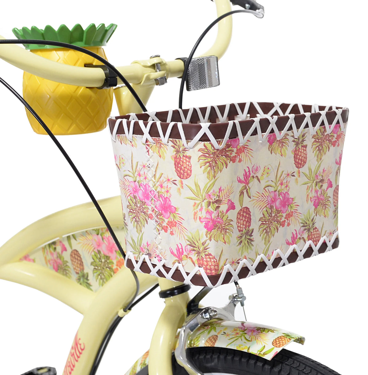 26" Margaritaville Women'S 3 - Speed Cruiser Bike, Yellow