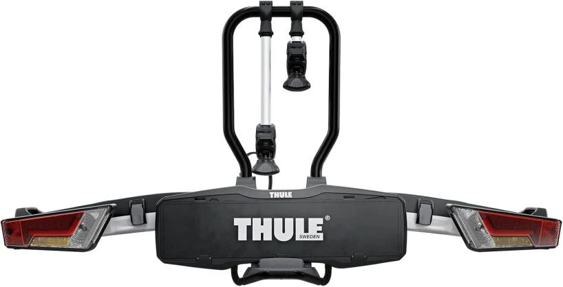 2-Bike Foldable Hitch Rack, Silver