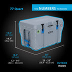 77-Quart High-Performance Cooler - Model 90903