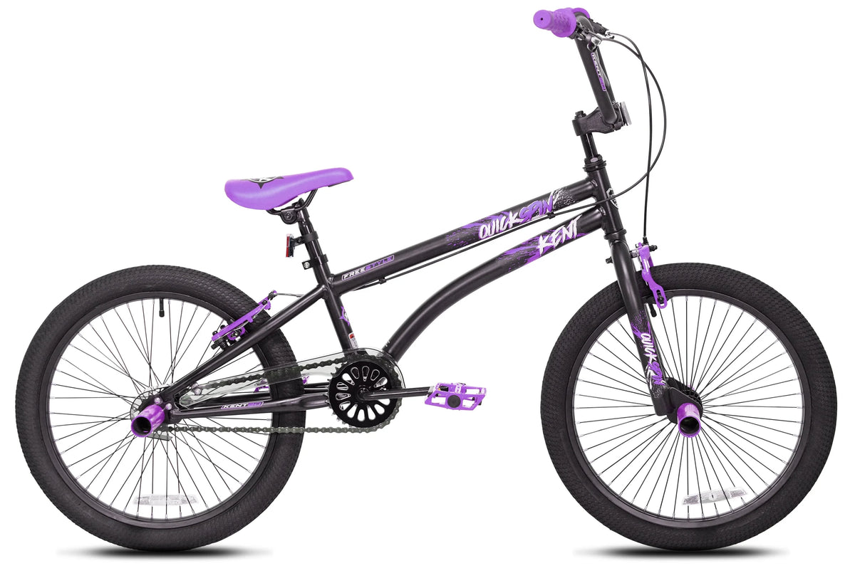 Kent Bicycles 20" Quickspin0boy'S BMX Single - Speed Bicycle, Purple