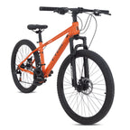 Cybic 24 inch Mountain Bike with Iron Frame,21Speed,Disc Brakes Bicycle, Purple