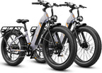 Thunder Electric Bike 1500W 30+MPH 80Miles Range Fat Tire Hydraulic Disc Brakes
